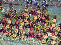 Nikon2268  Hittie and Assyrian armies of 15mm Essex miniature wargames figures : Wargames